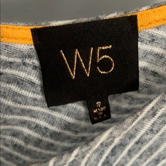 W5 Ladies Striped Sleeveless Top - Picture 2 of 3